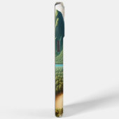 Majestic Eagle stijgt boven de oceaan Case-Mate iPhone Case (Achterkant / Rechts)