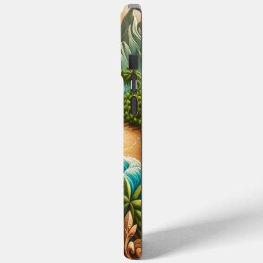 Majestic Eagle stijgt boven strand Case-Mate iPhone Case (Achterkant / Links)