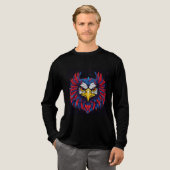 Majestic Eagle TShirt Une explosion de couleur et  (Recto complet)