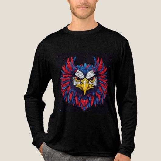 Majestic Eagle TShirt Une explosion de couleur et  (Recto)