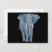 Majestic Elephant Briefkaart (Voorkant / Achterkant)