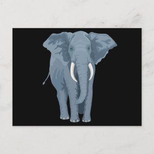 Majestic Elephant Briefkaart