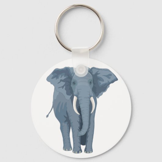Majestic Elephant Sleutelhanger (Voorkant)