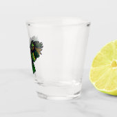 Majestic Emerald Owl Shot Glas (Rechts)