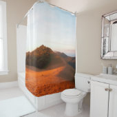 Majestic field in the sunlight. Dramatic & Pictu Douchegordijn (In situ)