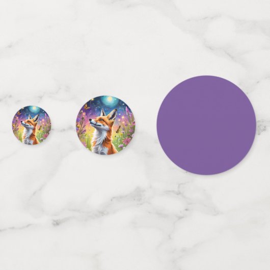 Majestic Fox Confetti (Achterkanten)