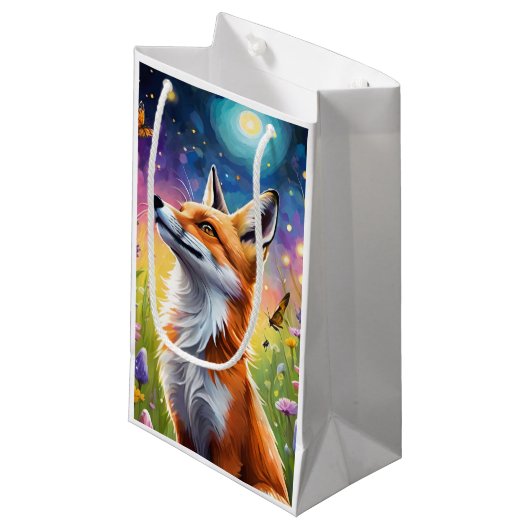 Majestic Fox Klein Cadeauzakje (Voorkant Gekanteld)