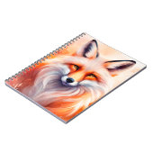 Majestic fox notitieboek (Linkerzijde)