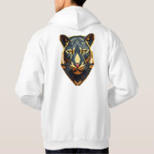 Majestic Geometric Lion T-shirt (Achterkant)