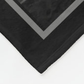 Majestic Gray Lion Fleece Deken (Hoek)