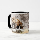 Majestic Grizzly: Bewaker van het Bos Mok (Voorkant links)