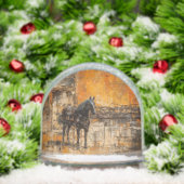 Majestic Horse in Abstract Sunset (Noël)