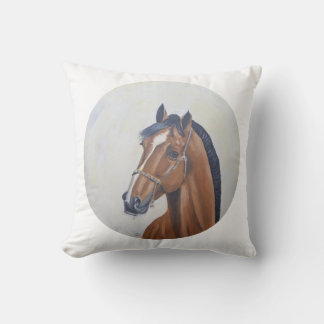 Majestic Horse Portrait T-Shirt Kussen