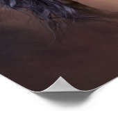 Majestic Horse Stallion Photo Nature Poster (Coin)