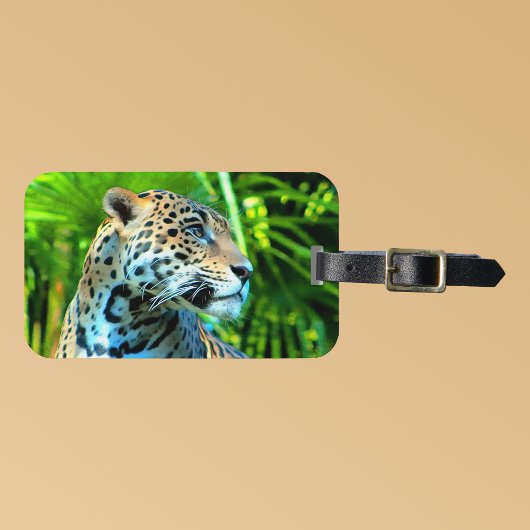 Majestic Jaguar Bagagelabel - Wildlife Series