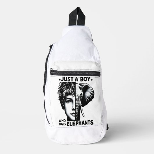 Majestic jongens ontmoeting sling bag (Voorkant)