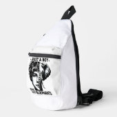 Majestic jongens ontmoeting sling bag (Rechterhoek)