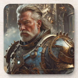 Majestic King Onderzetter met Steampunk Regal Armo