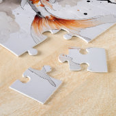 Majestic Koi Fish Legpuzzel (Zijkant)