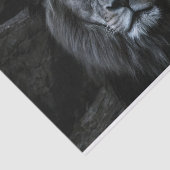 Majestic Lion Decoupage Tissuepapier (Detail)