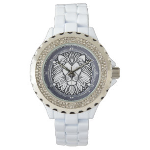 Majestic Lion Horloge