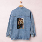 Majestic Lion Mane Denim Jas Jacket (Hangar)