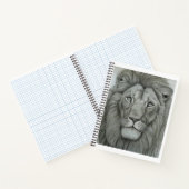 Majestic Lion Notitieboek (Binnen)