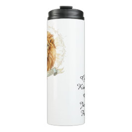 Majestic Lion of Judah Christian Thermal Insulated Thermosbeker