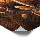 Majestic Lion Roaming met ontzag Poster (Hoek)