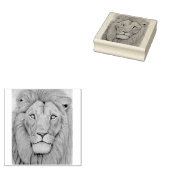 Majestic Lion Rubberstempel (Gestempeld)