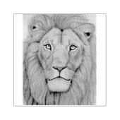 Majestic Lion Rubberstempel (Afrduk)