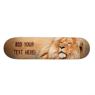 Majestic Lion Skateboard