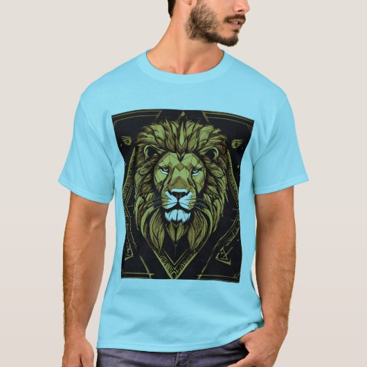 Majestic Lion T-shirt (Voorkant)