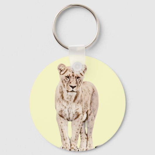 Majestic Lioness Sleutelhanger (Voorkant)