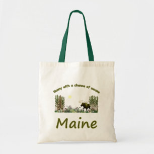 Majestic Maine Moose Tote Bag