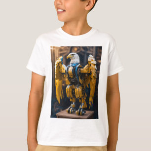 "Majestic Mane: Geometrie in beweging" T-shirt