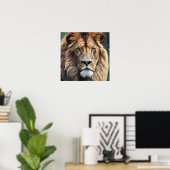 Majestic Mane Poster (Thuiskantoor)