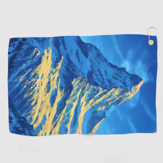 Majestic Matterhorn Golfhanddoek (Horizontaal)