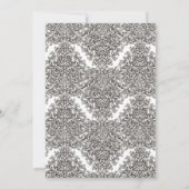 Majestic Monogram Crest Wedding Invitation (Dos)