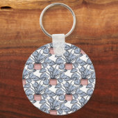 Majestic monstera sleutelhanger (Voorkant)