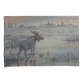 Majestic Moose Kussensloop (Voorkant-Rechts)