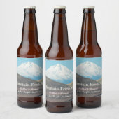 Majestic Mount Hood gepersonaliseerd Bier Etiket (Flessen)
