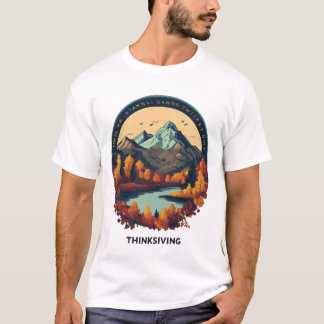 Majestic Mountain Peaks T-shirt – Avontuur wacht o