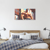 Majestic Muscle Canvas Afdruk (Insitu (Slaapkamer))