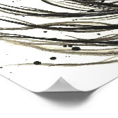 Majestic Mustang par BiHrLe Black Horse Poster (Coin)