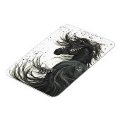 Majestic Mustang van BiHrLe Magnet Magneet (Linkerzijde)