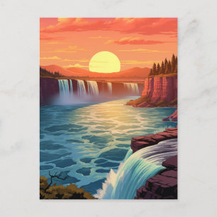 Majestic Niagara Herfsten #2 Briefkaart