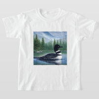 Majestic Northern Wilderness Loon