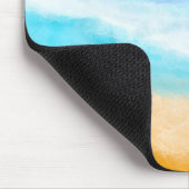 Majestic Ocean Waves Sandy Shore Muismat (Hoek)