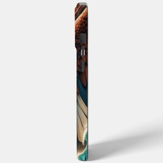 Majestic Ontmoeting: Adelaar en Vis Case-Mate iPhone Case (Achterkant / Links)